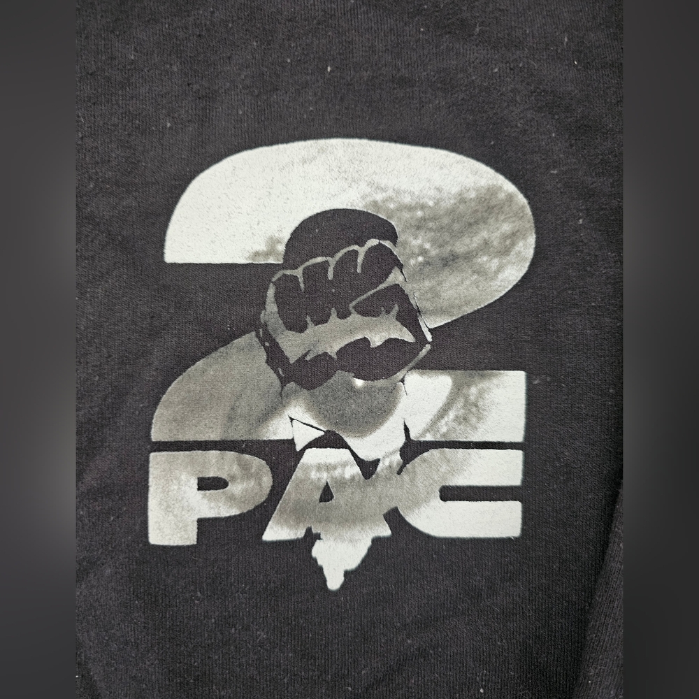 2PAC Women's Black Jersey Size Extra Small - Picture 4 of 8
